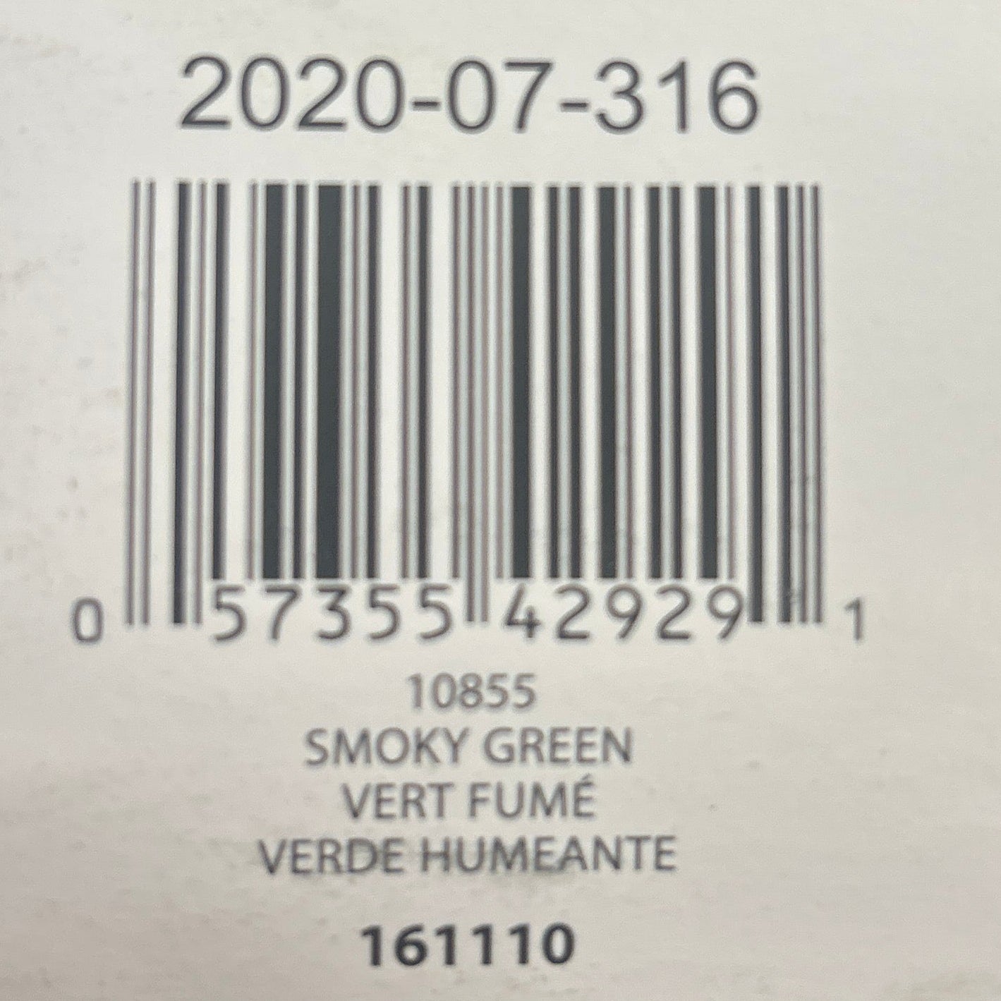 Bernat Blanket Yarn Skein - Smokey Green 300g