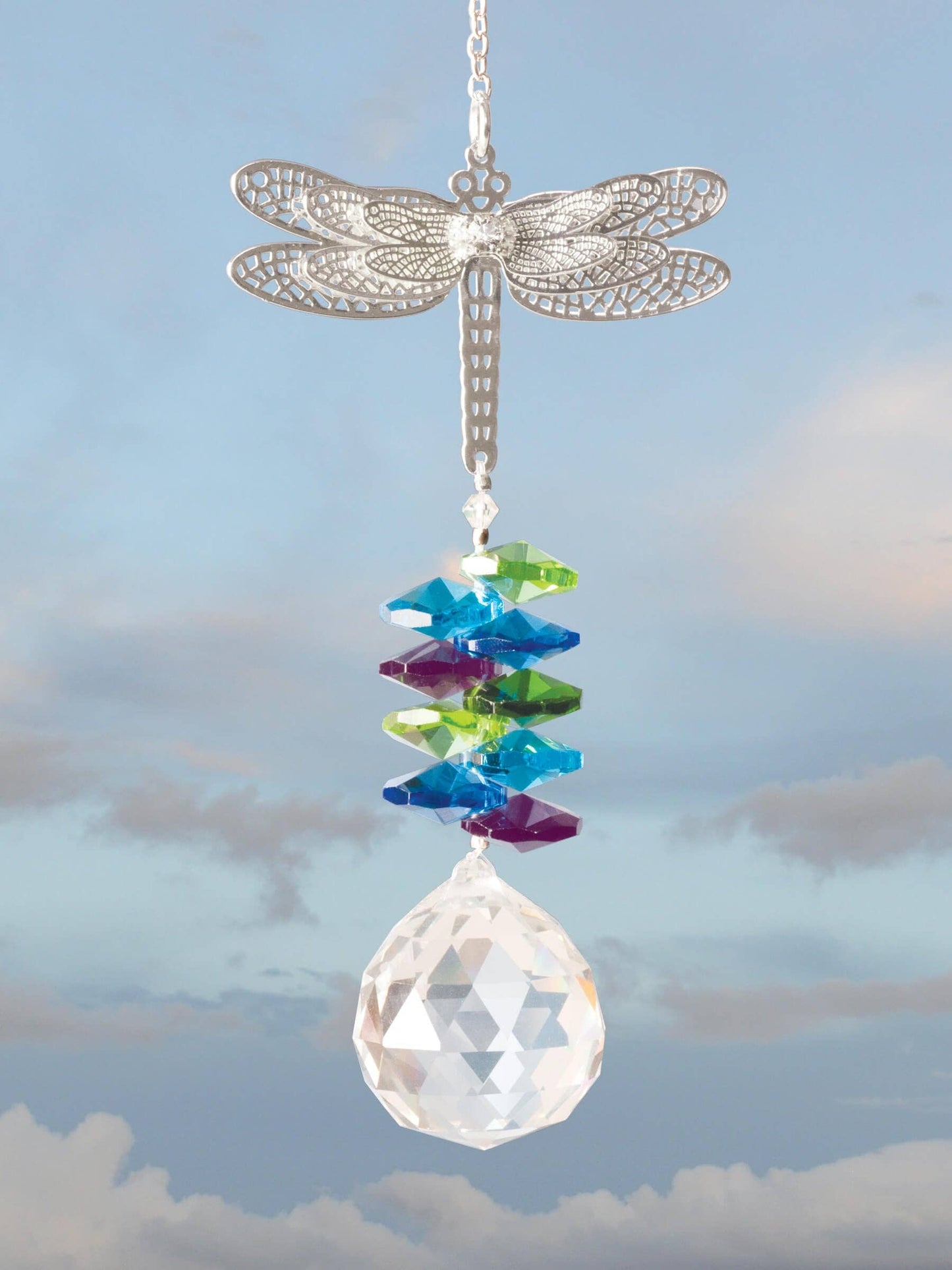 Dragonfly Crystal Suncatcher Ornament Kit - BA016