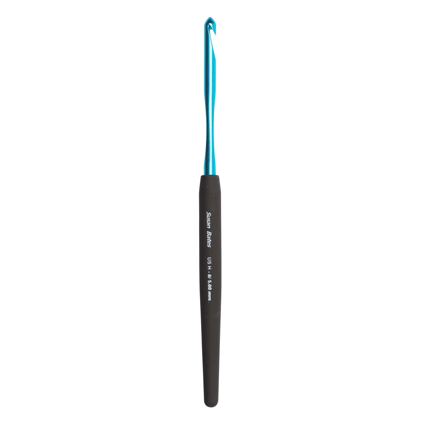 Susan Bates Silvalume Soft Ergonomic Crochet Hook H-8 US / 5.0 mm