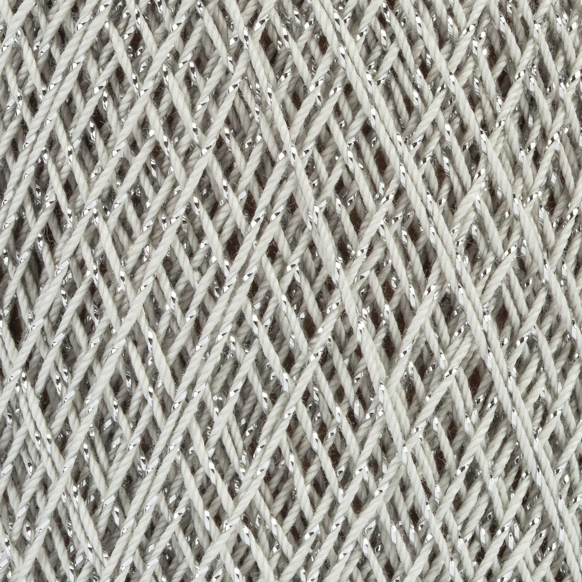 Aunt Lydia's Metallic Crochet Thread Size 10 - Silver