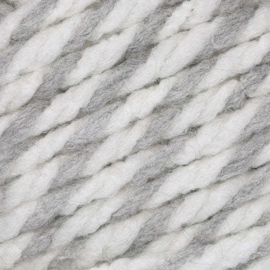 Bernat Softee Chunky Yarn - Grey Ragg