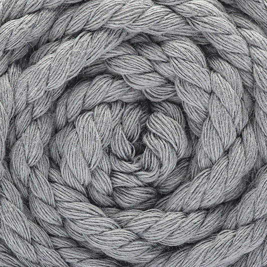 Bernat Macrame Cotton Cord Yarn - Silver Grey