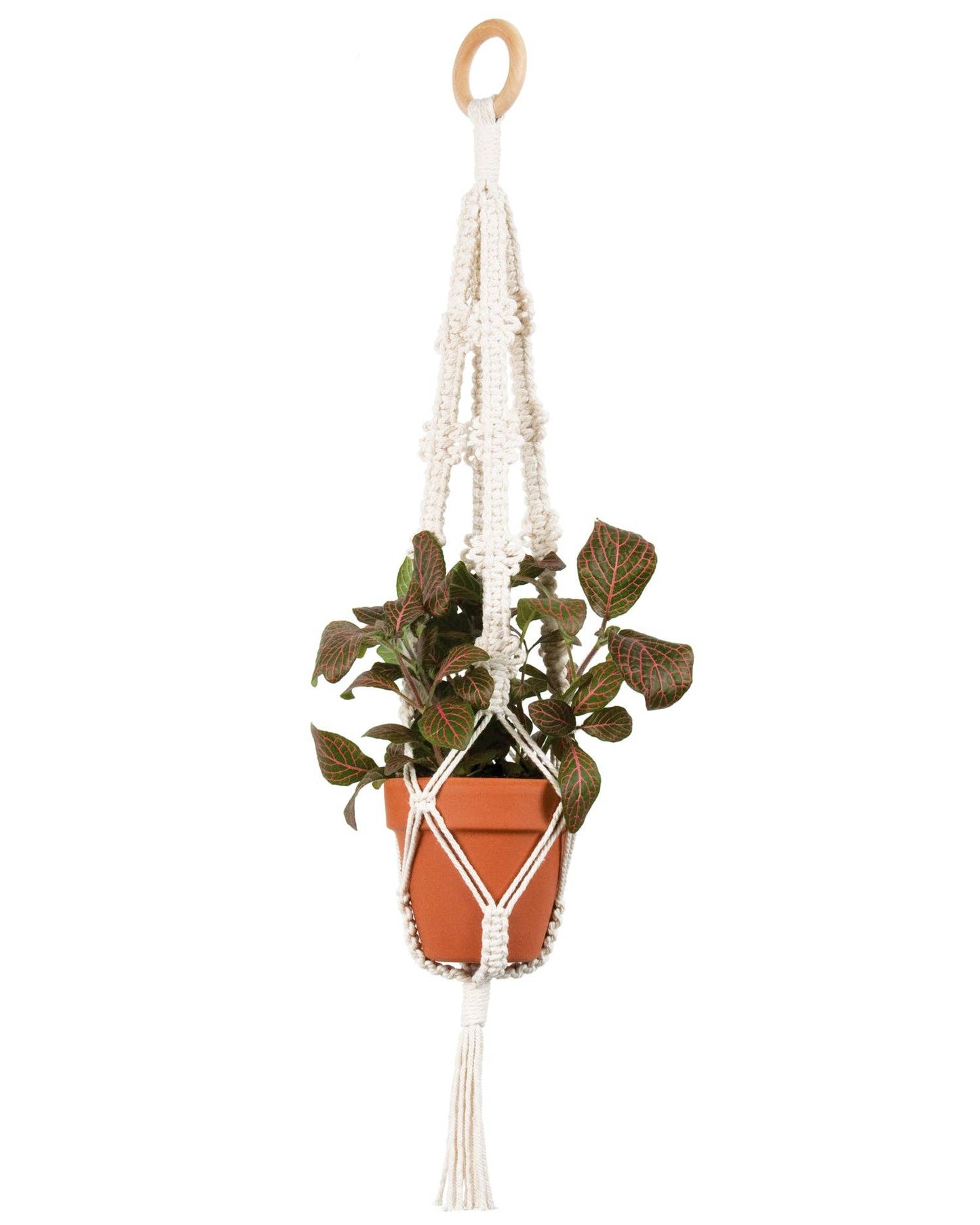 Make-ramé™ - Macrame Plant Hanger Kit - Picots Knots