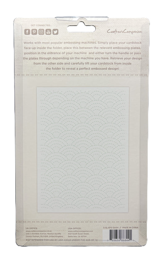 Cardstock packaging with text and a barcode on a white background
