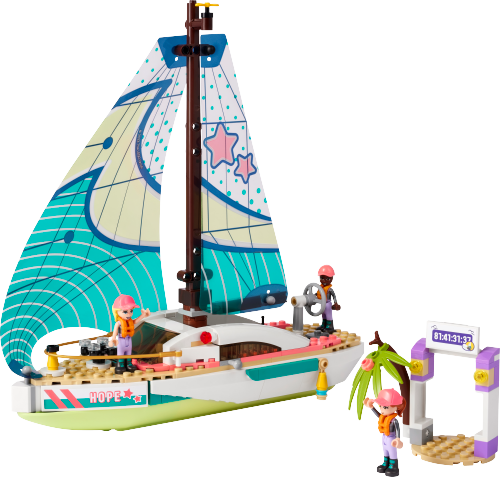 Lego Friends Stephanie's Sailing Adventure # 41716 Set - 304 pcs - NIB Retired