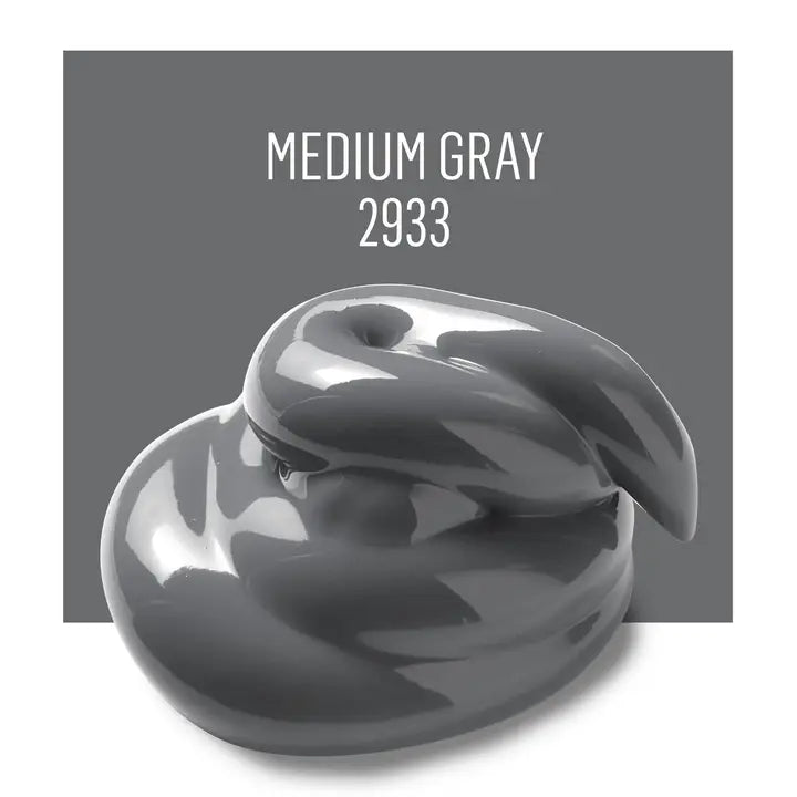 FolkArt Multi-Surface Satin Acrylic Paint 2 oz - 2933 Medium Gray