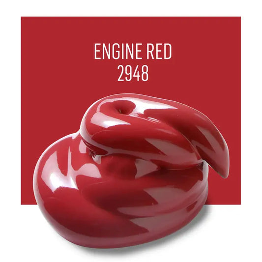 FolkArt Multi-Surface Satin Acrylic Paint 2 oz - 2948 Engine Red
