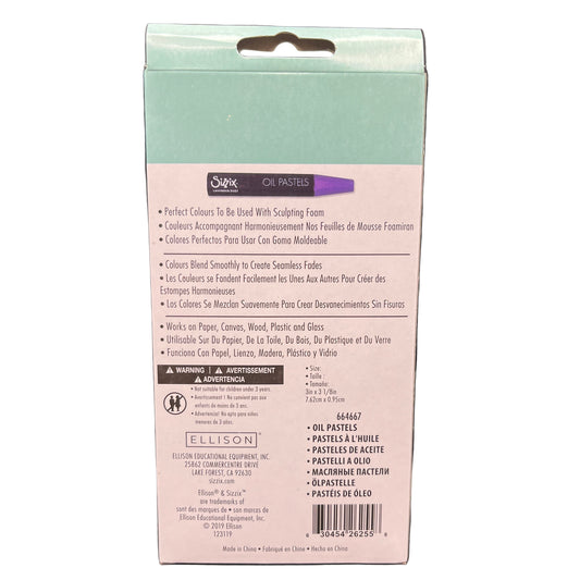 Back of a packaging box with text and branding on a white background