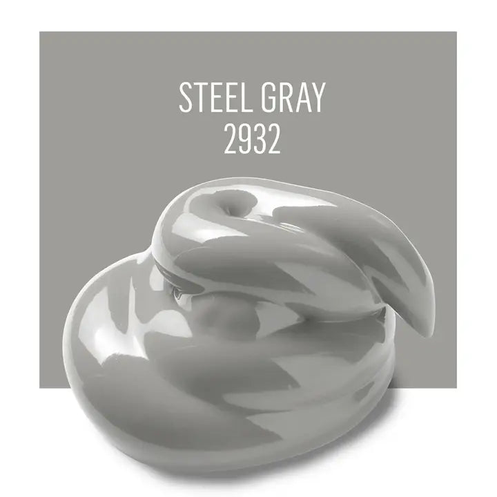 FolkArt Multi-Surface Satin Acrylic Paint 2 oz - 2932 Steel Gray