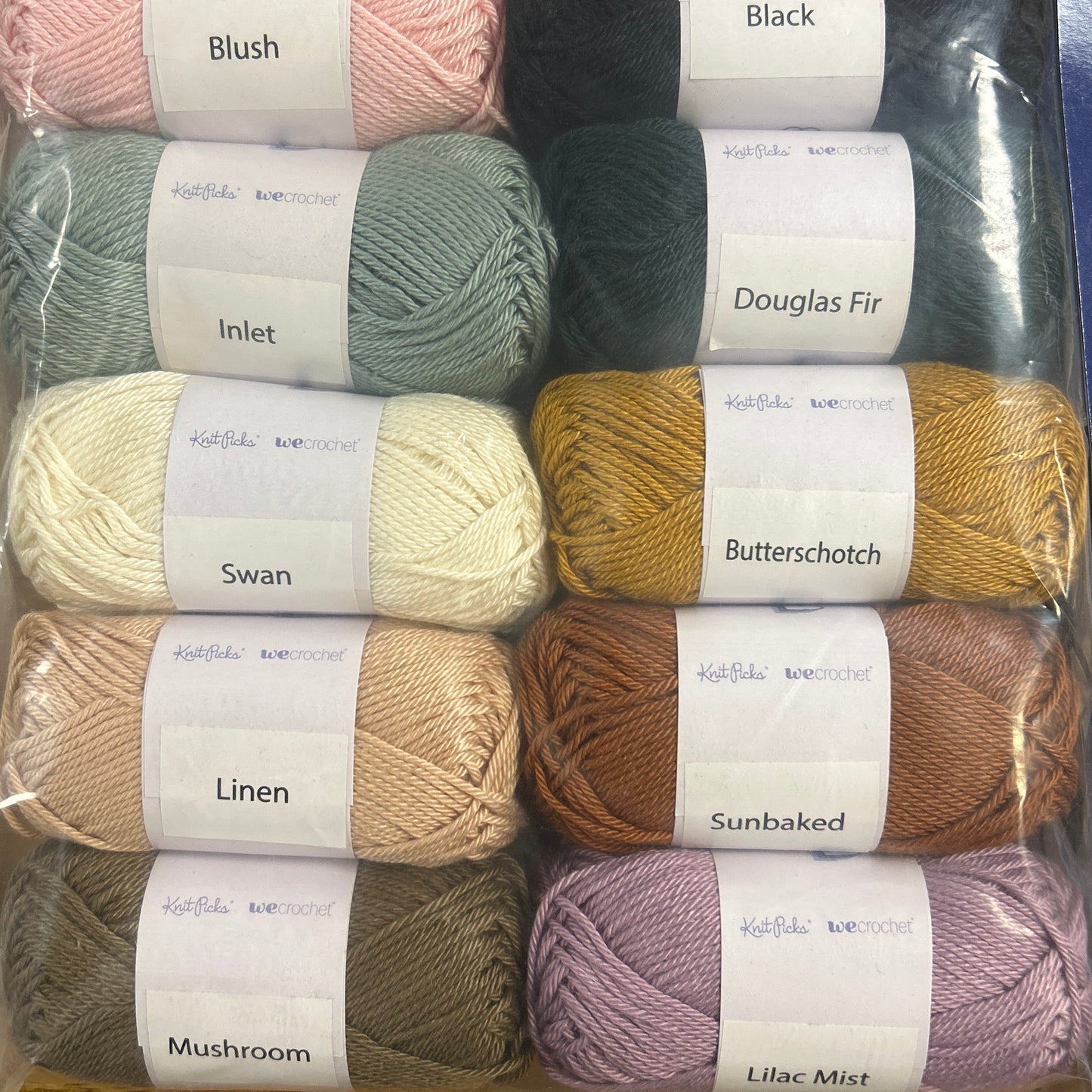 10pc Amigurumi - Flora & Fauna 25g Yarn Skein Set