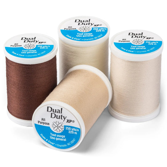 Dual Duty XP Sewing Thread 4 Spools - Neutral