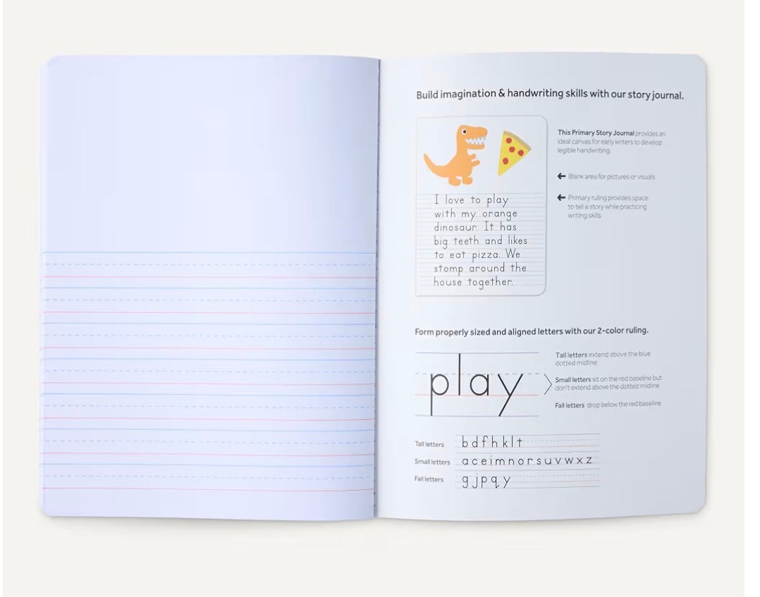 Primary Composition Notebook Thick Cover - Asst Colors