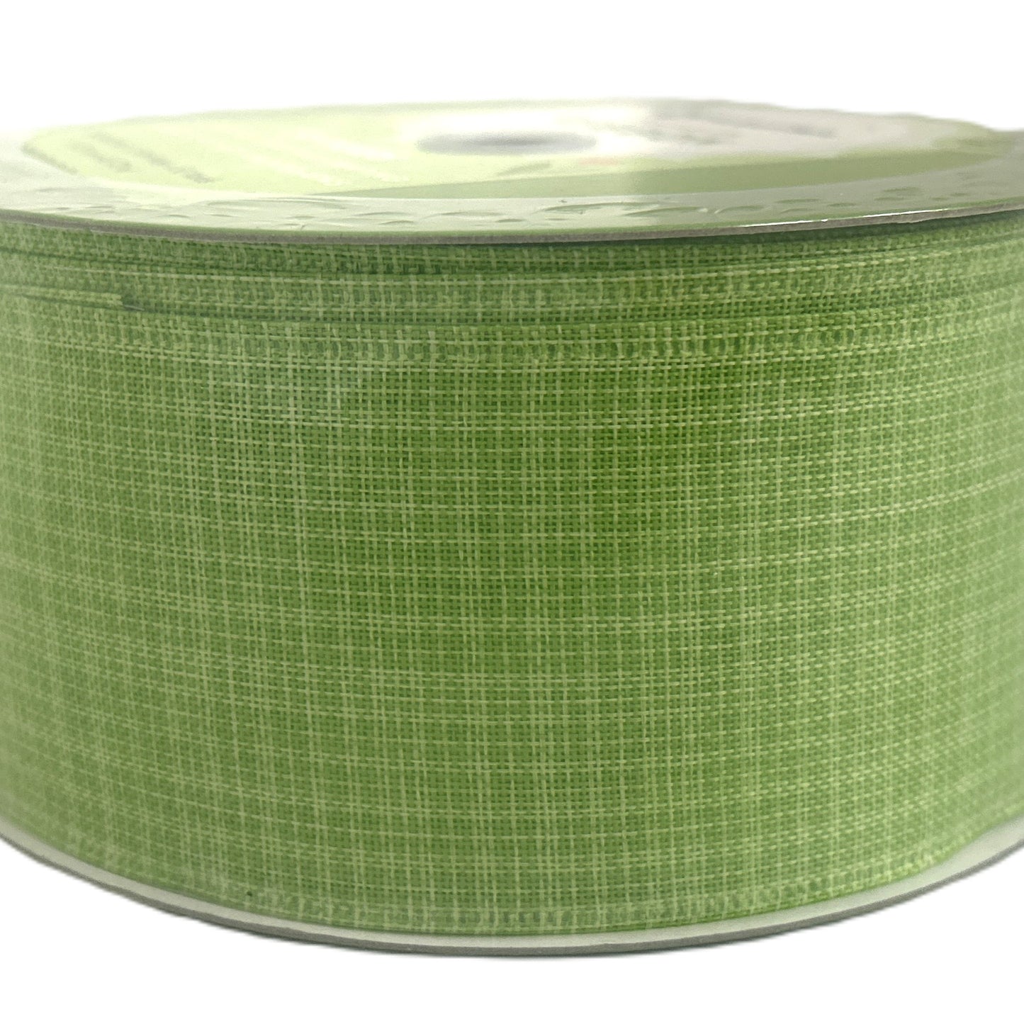 Lime Green - 2.5” x 50 yds - Wire Edged Premium Ribbon