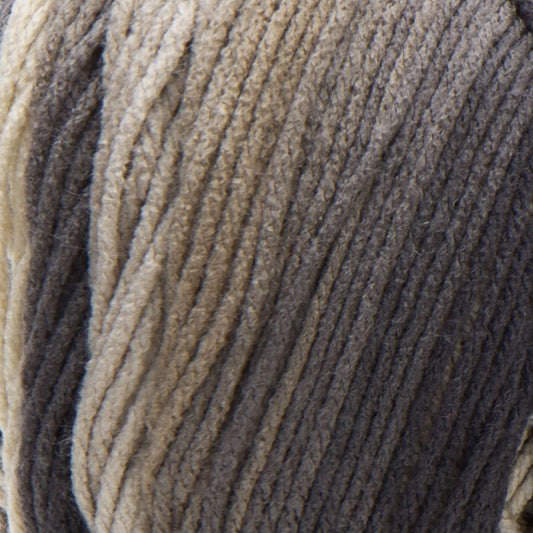 Red Heart Super Saver Ombre Yarn Skein - Hickory 10 oz