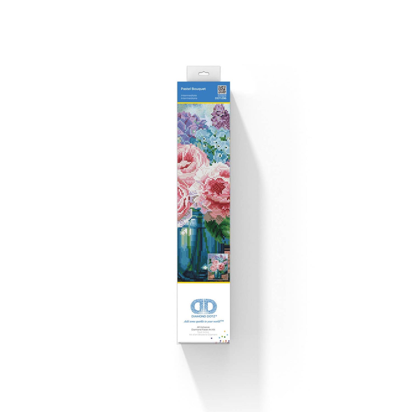 Pastel Bouquet - Diamond Dotz Art Kit - 13” x 16”