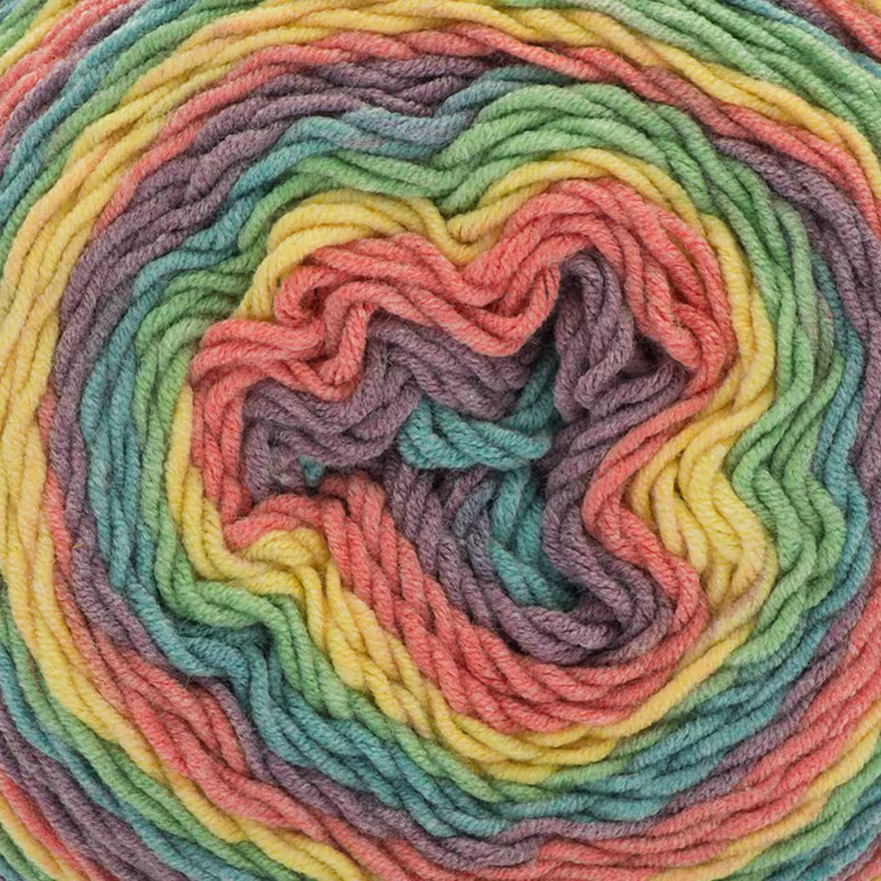 Caron Cotton Cakes Yarn - Calico Flowers 250g