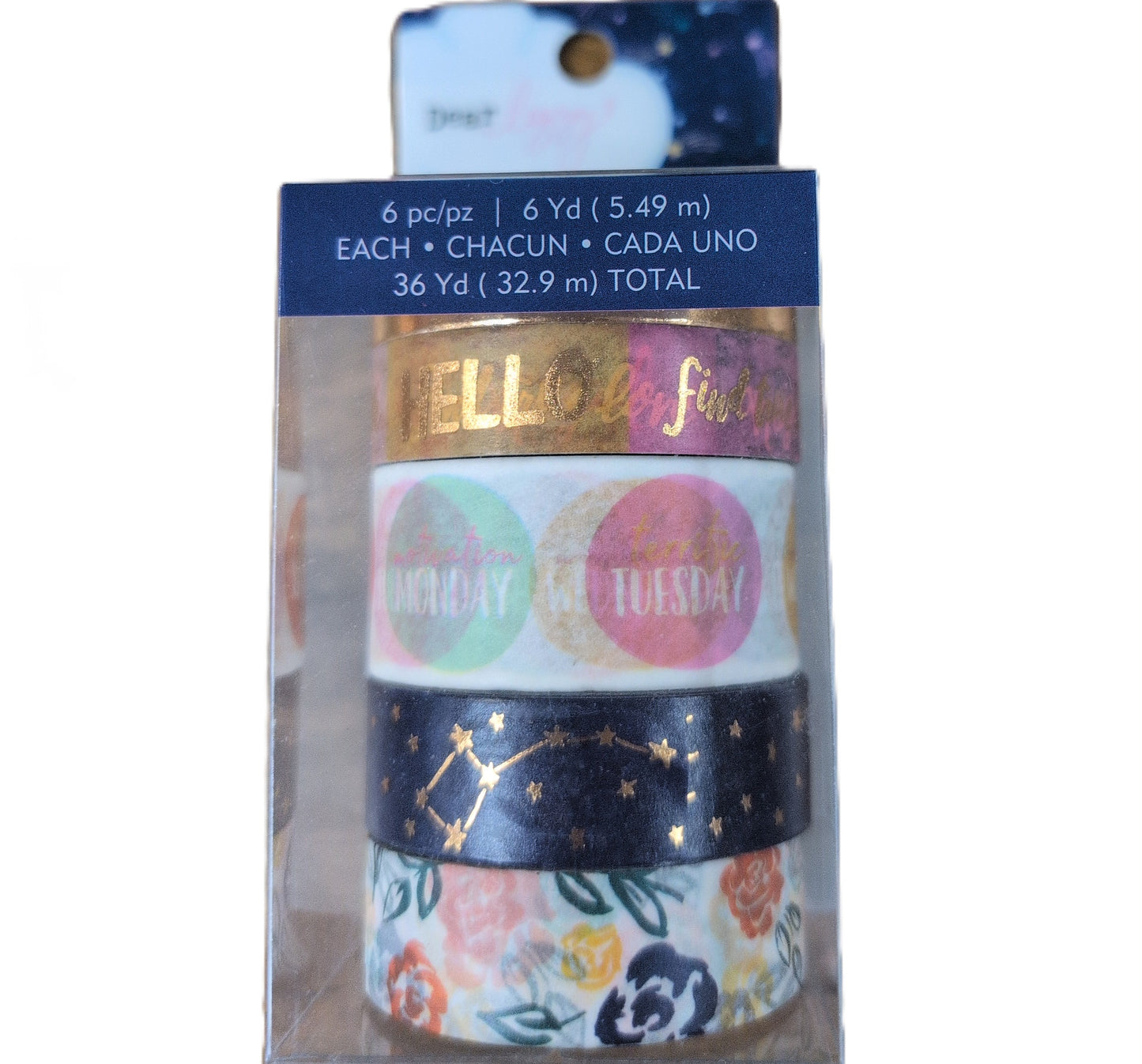 Stargazer 6 pc Washi tape by Dear Lizzy
