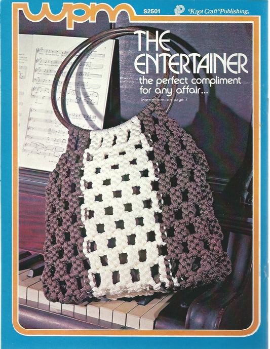 For Every Purse there is a Season Macrame Vintage Pattern Instruction Book