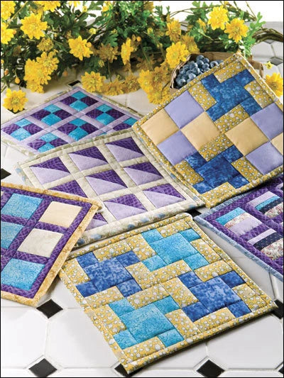 101 Fun to Quilt Pot Holders - Trice Boerens Quilting Pattern Book