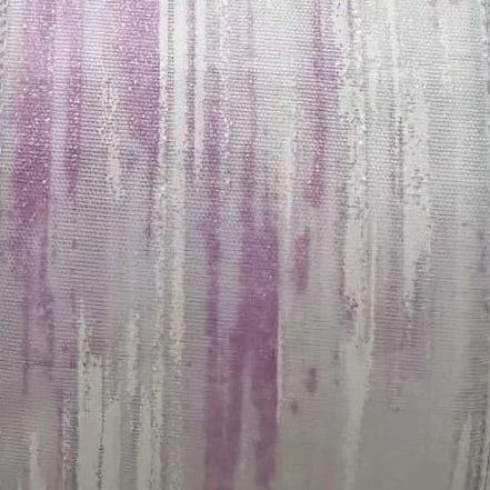 Ombré Lavender Pink White Iridescent - 2.5" Wire-Edged Ribbon 50 yd Roll