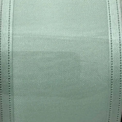 Mint Satin - 2.5" Wire-Edged Ribbon 50 yd Roll