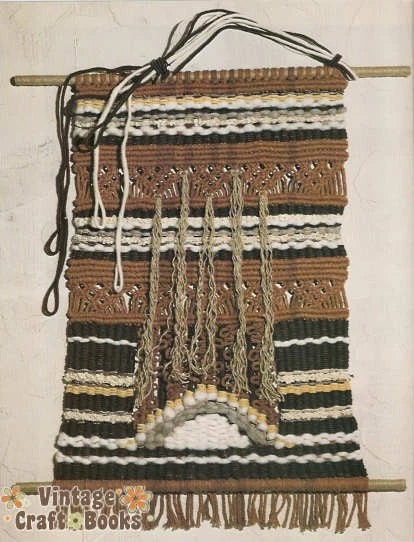 Macrame Delights Vintage Pattern Book
