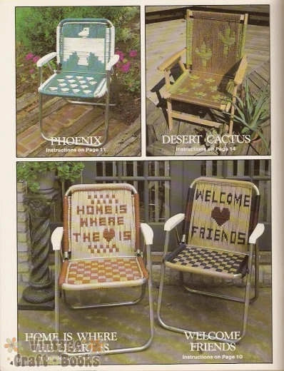 Country Comfort in Macrame Chairs - Karen Andriths