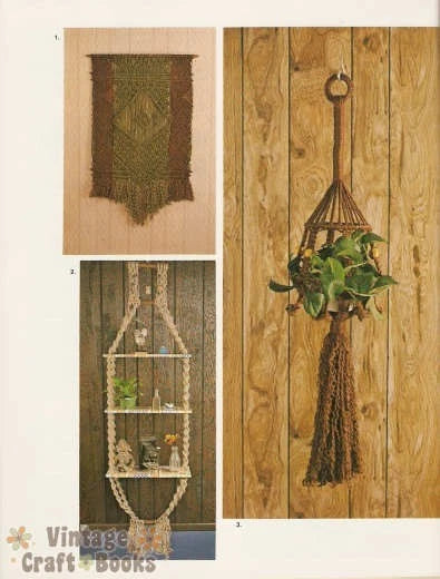 Macrame Artistry Leisure Time Vintage Instruction Book