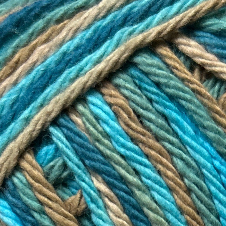 Lily Sugar ‘n Cream - Pebble Beach Ombre 3oz Yarn Skein