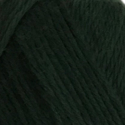 Close-up of dark green yarn ball
