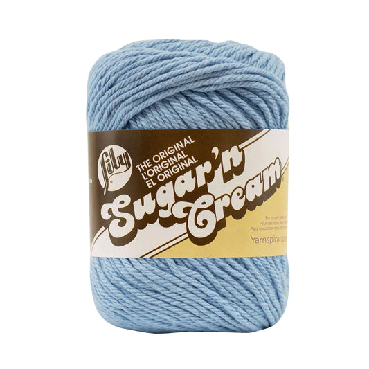 Lily Sugar n’ Creme - Light Blue 2.5 oz Yarn Skein