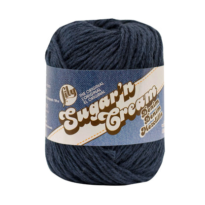 Lily Sugar n’ Creme - Indigo 2.5 oz Yarn Skein