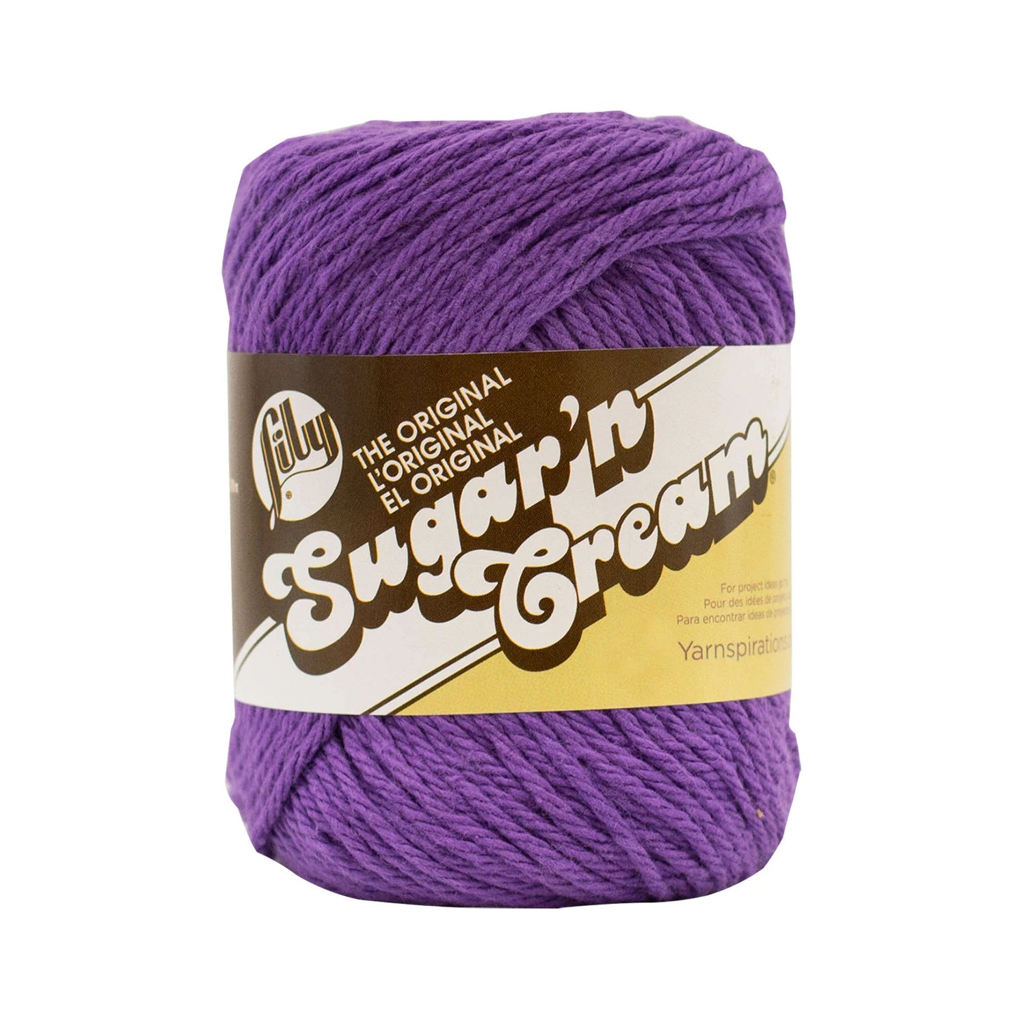 Lily Sugar n’ Creme - Black Currant 2.5 oz Yarn Skein