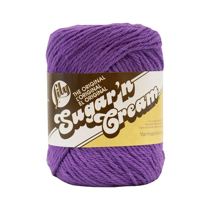 Lily Sugar n’ Creme - Black Currant 2.5 oz Yarn Skein