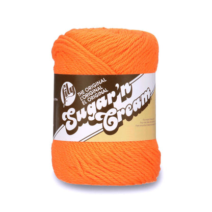 Lily Sugar n’ Creme - Hot Orange 2.5 oz Yarn Skein