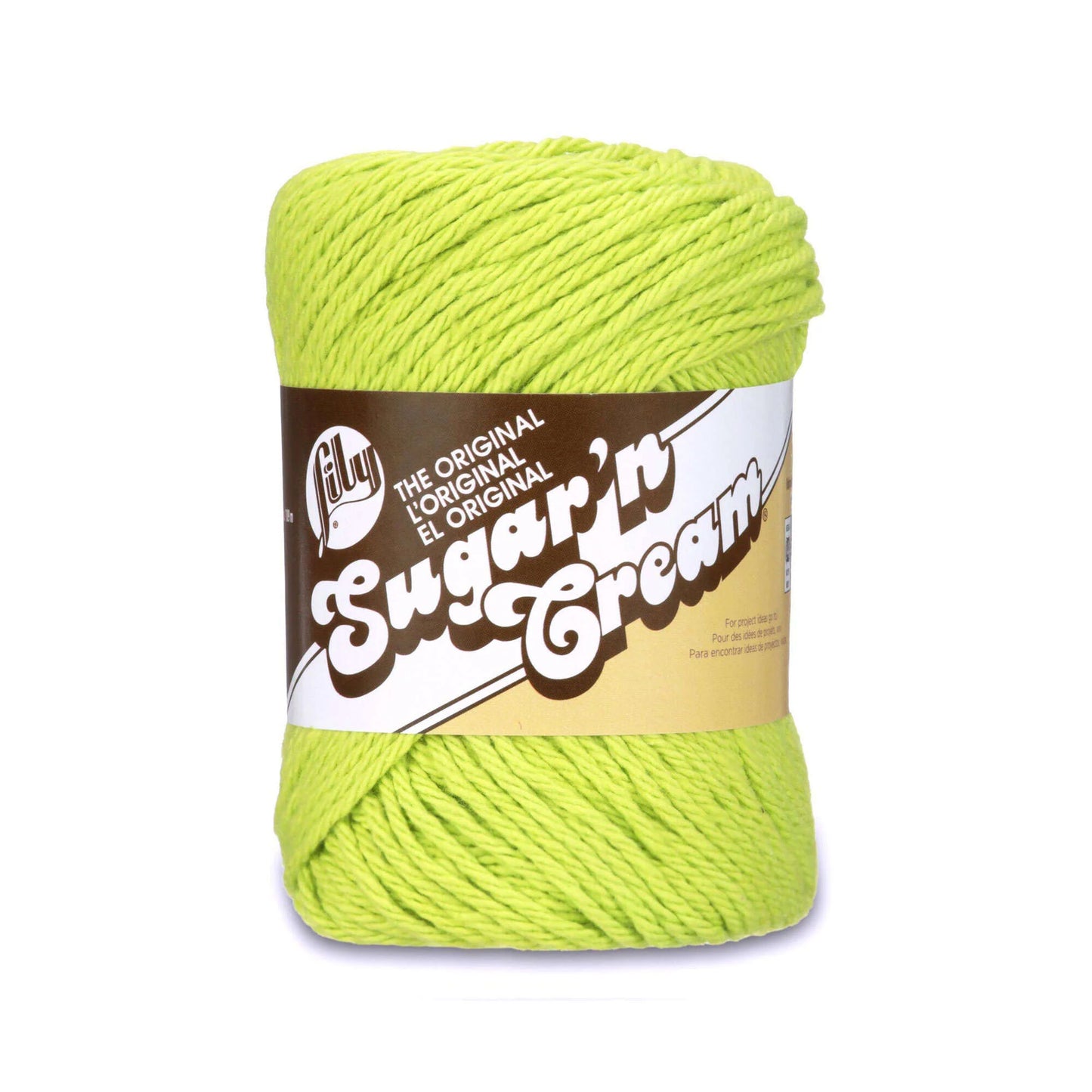 Lily Sugar n’ Creme - Hot Green 2.5 oz Yarn Skein