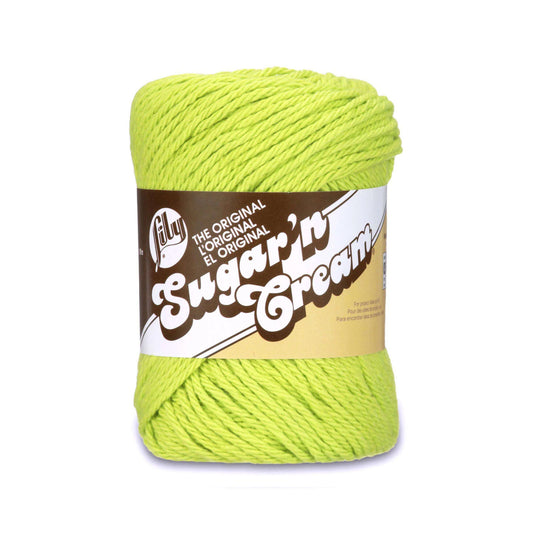 Lily Sugar n’ Creme - Hot Green 2.5 oz Yarn Skein