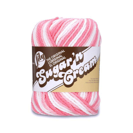 Lily Sugar ‘n Cream - Strawberry 2oz Yarn Skein