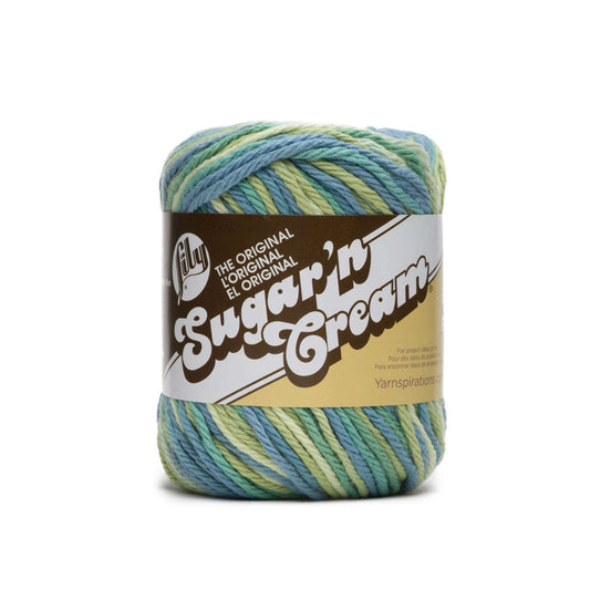 Lily Sugar ‘n Cream - Waterfront Ombré 2oz Yarn Skein