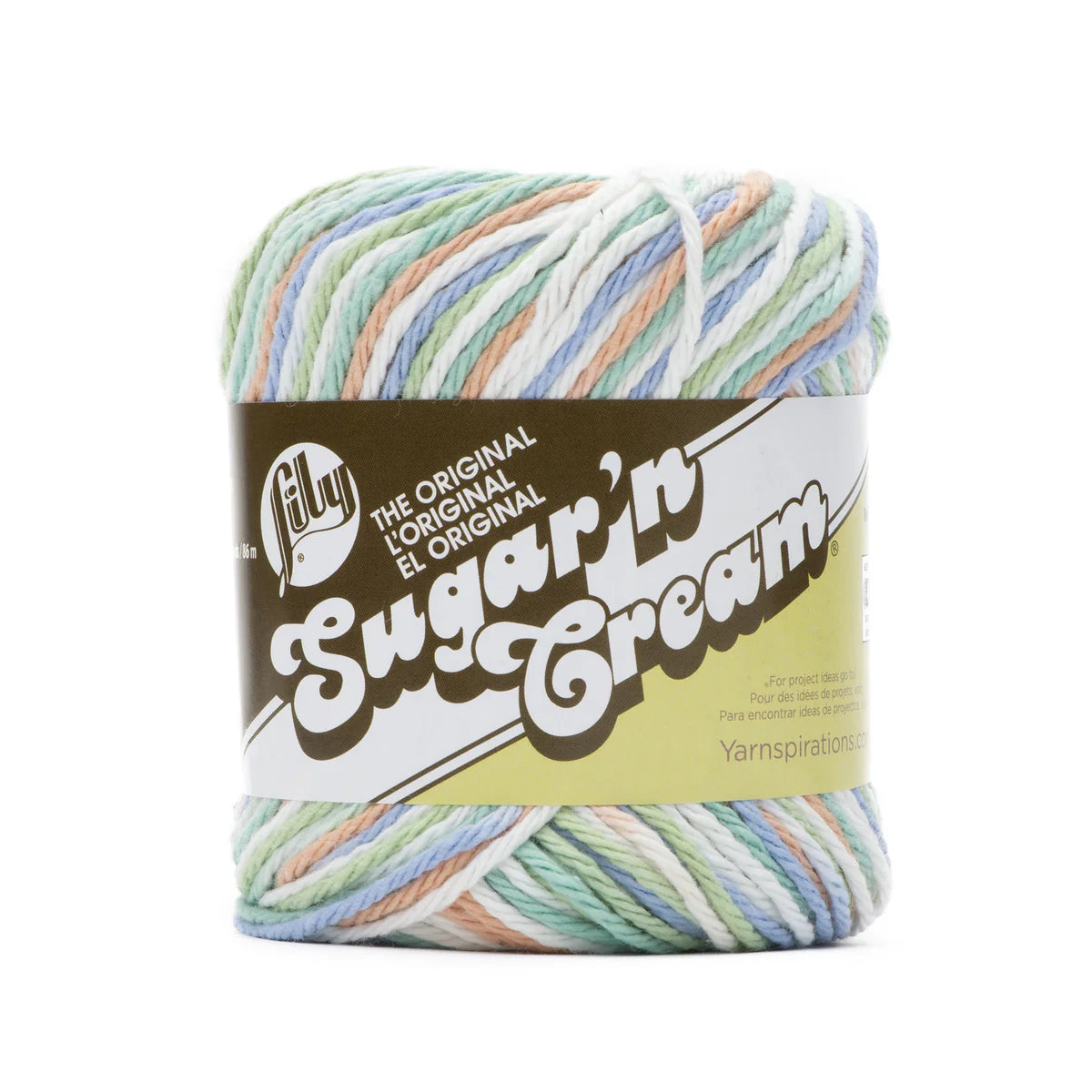 Lily Sugar ‘n Cream - Stoneware Omebre 2oz Yarn Skein