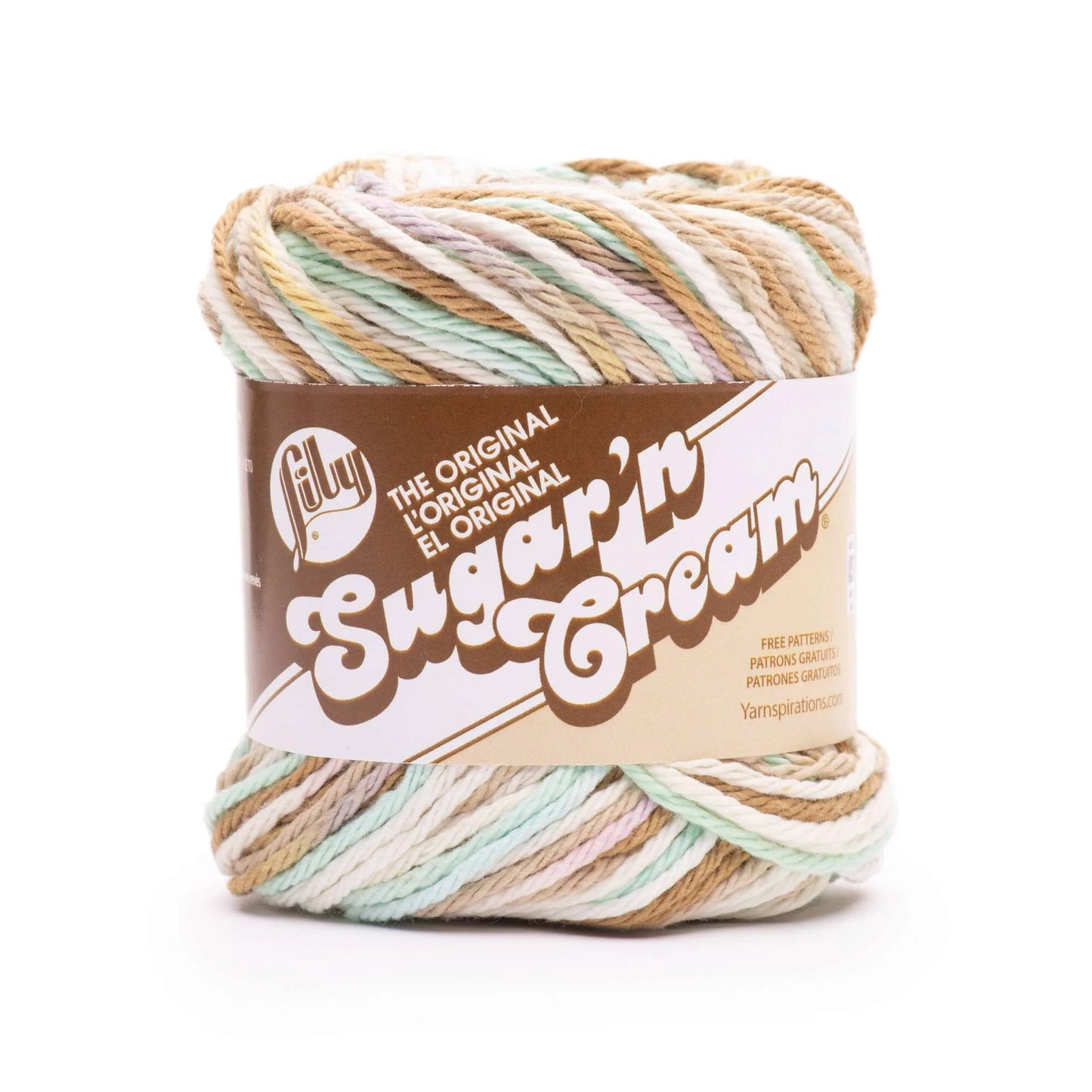 Lily Sugar ‘n Cream - Surf and Sand 2oz Yarn Skein