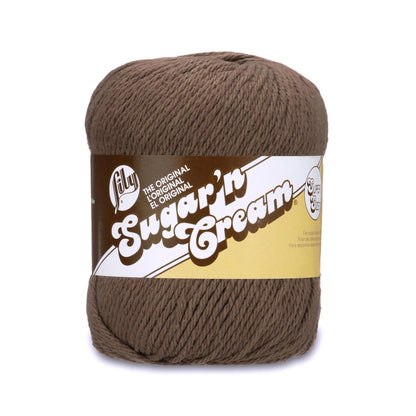 Lily Sugar n’ Creme - Warm Brown 4oz Yarn Skein