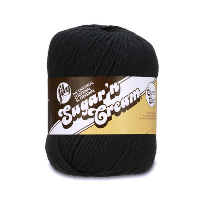Lily Sugar n’ Creme - Black 4oz Yarn Skein