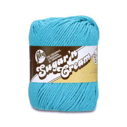 Lily Sugar n’ Creme - 4oz Super Size Yarn Skein - Mod Blue