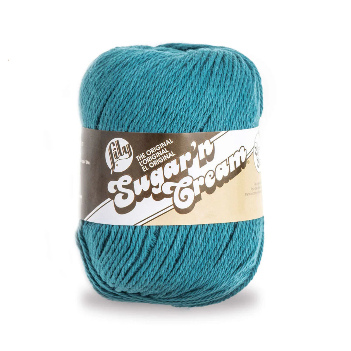 Lily Sugar n’ Creme - Teal 4oz Yarn Skein