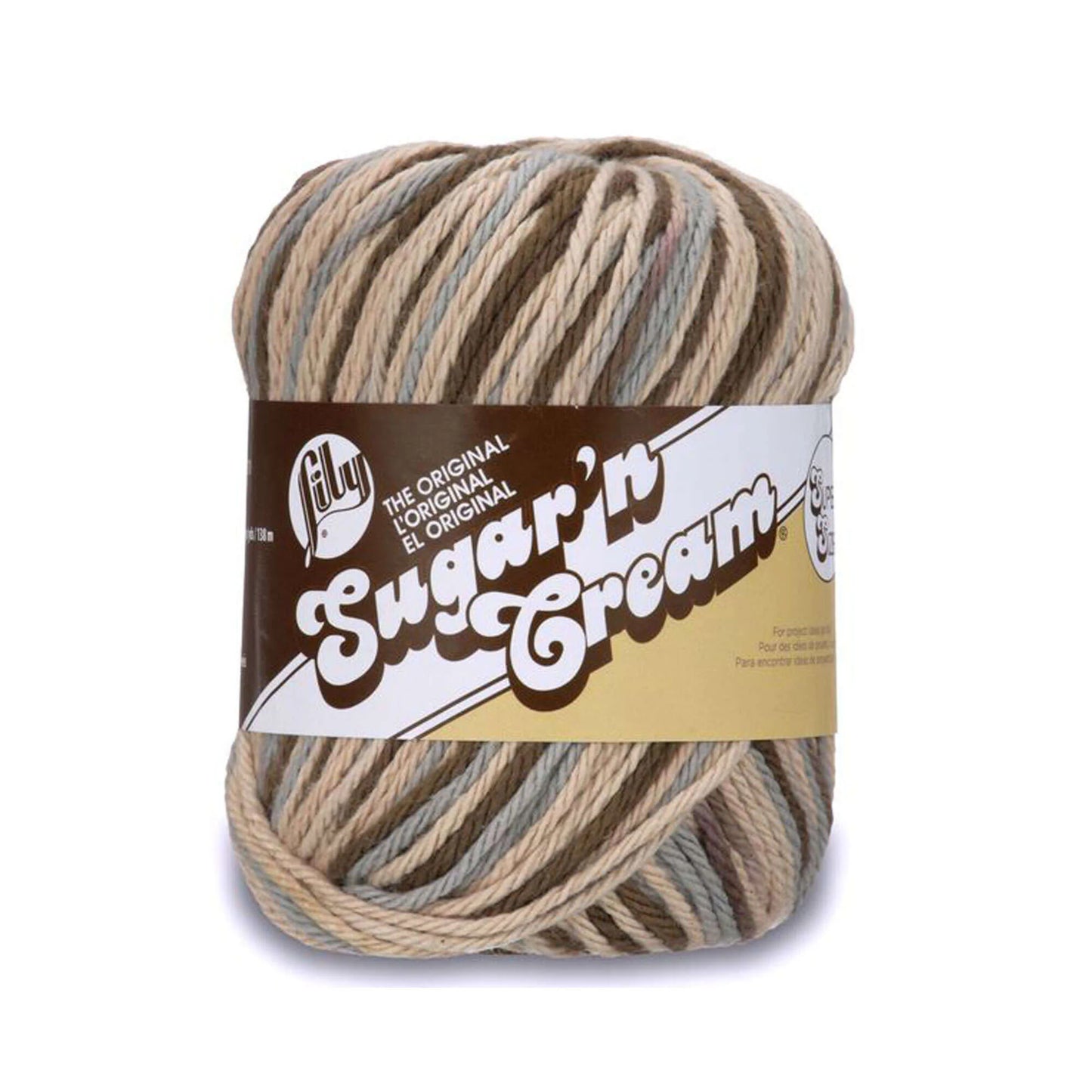 Lily Sugar ‘n Creme - Earth Ombré 3oz Yarn Skein