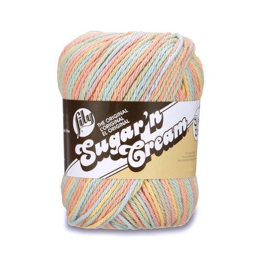 Lily Sugar ‘n Cream - Buttercream Ombre 2oz Yarn Skein