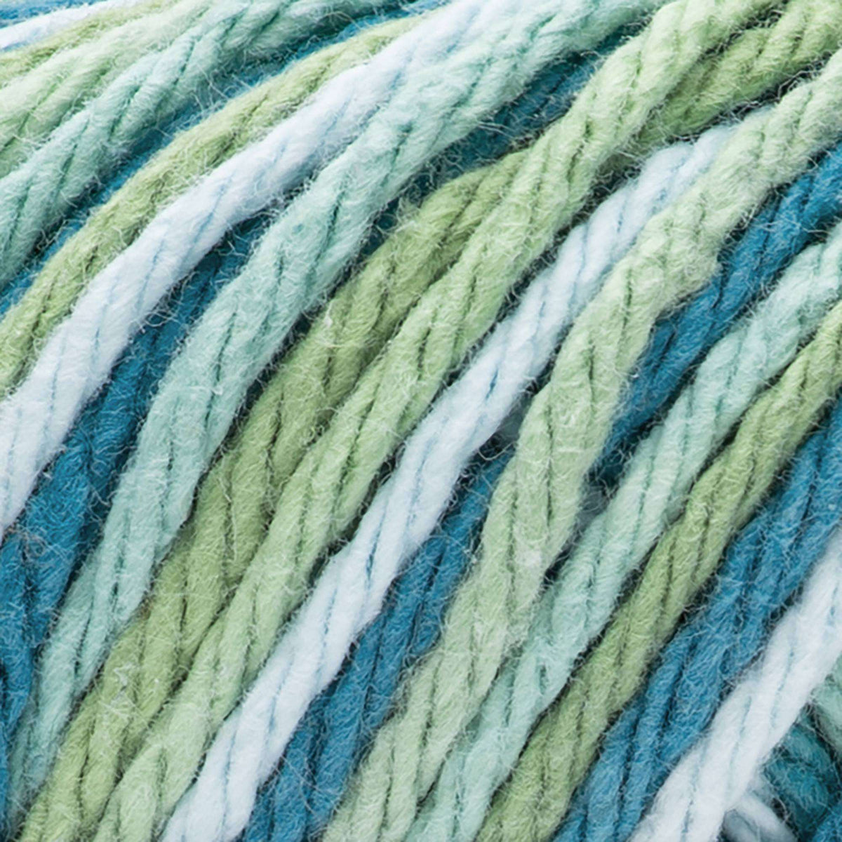 Lily Sugar ‘n Creme - Kelp Ombre 3oz Super Size Yarn Skein