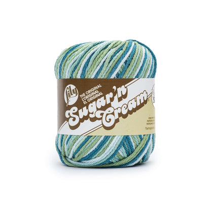 Lily Sugar ‘n Creme - Kelp Ombre 3oz Super Size Yarn Skein