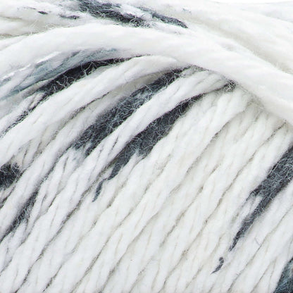 Lily Sugar ‘n Creme - Salt N Pepper Ombre 3oz Super Size Yarn Skein